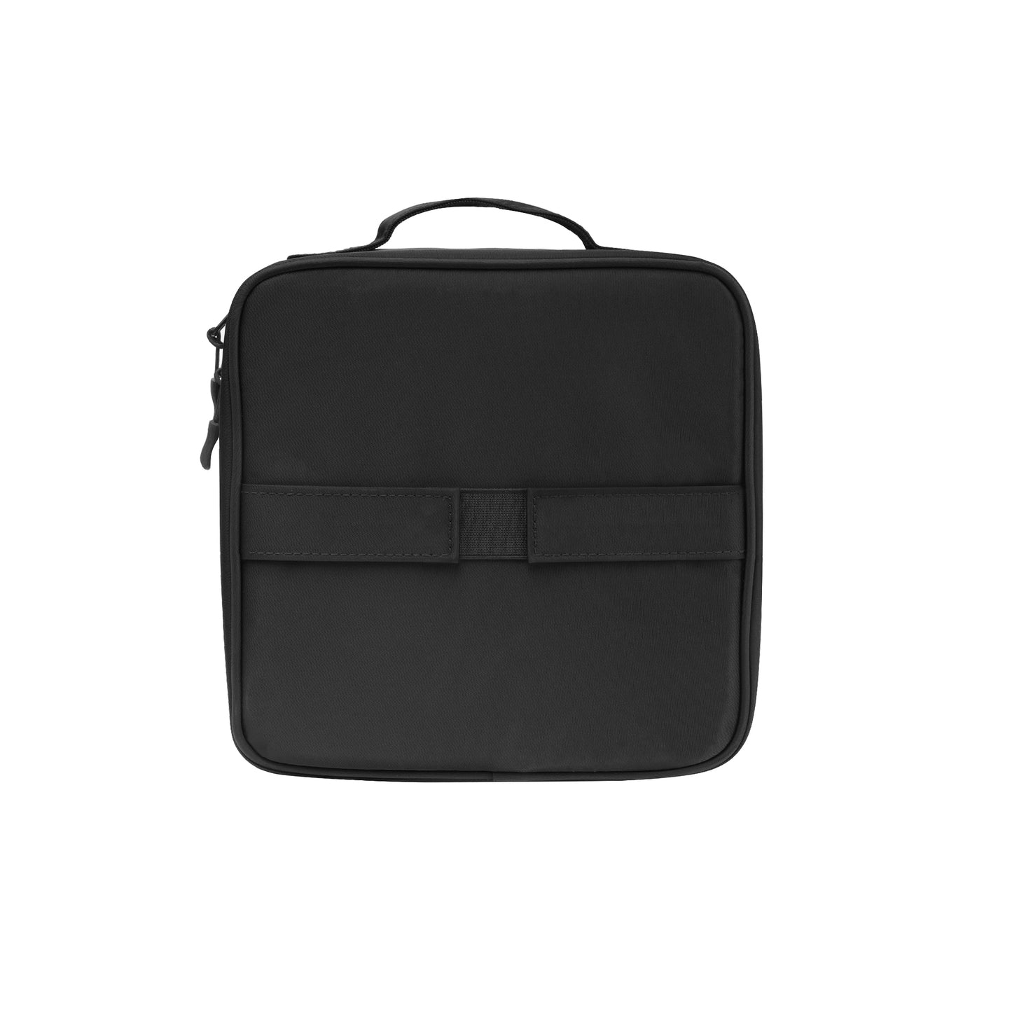 Travel Makeup Organizer with Fold-Back Lid
